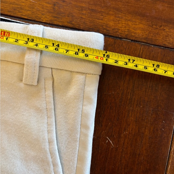 Tory Burch wool cream wide leg slacks woman’s size 6 - Picture 6 of 11